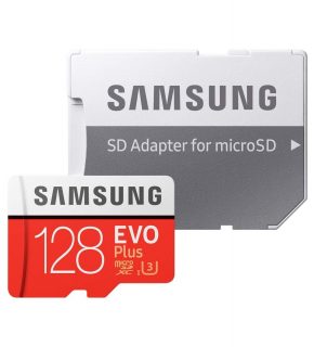 【プライムデー】Samsung microSDカード128GB EVOPlus Class10 UHS-I U3対応が特価2,510円